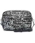 Black White Silver Crossbody Camera Bag Y162309
