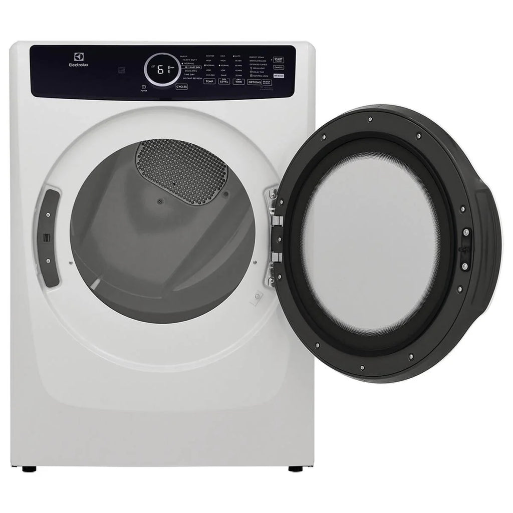 8.0 Cu. Ft. White Front Load Electric Dryer O625839