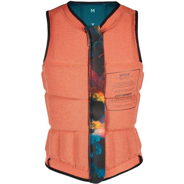 Front Zip Wake Impact Vest Teal I29465