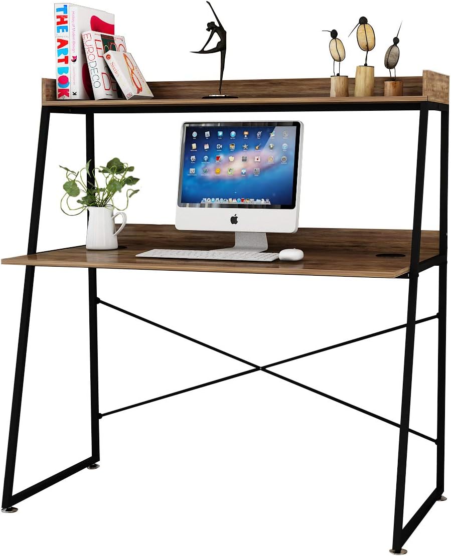 Carbon Fiber Black 60 inch Gaming Desk with Cup Holder Headphone Hook Q1142