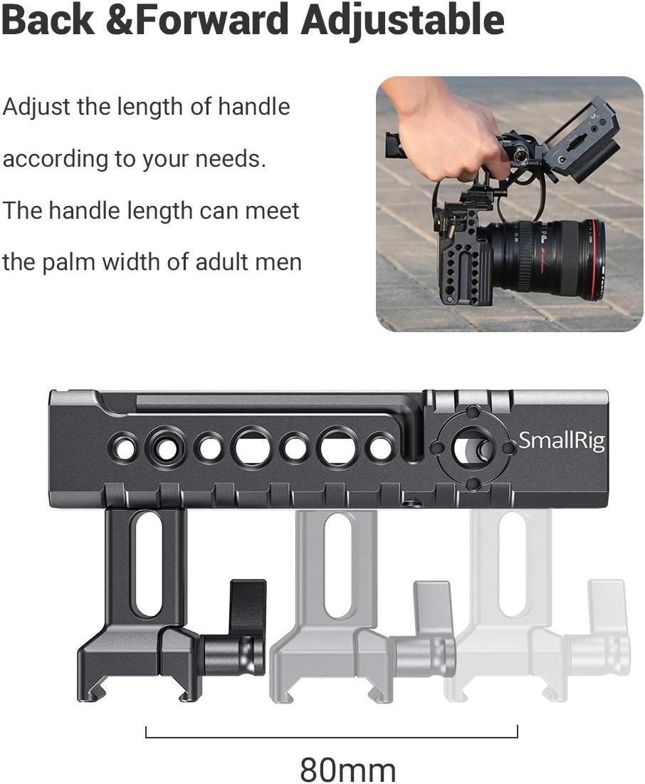 NATO Top Handle Quick Release Handgrip with Cold Shoe Mount W428323