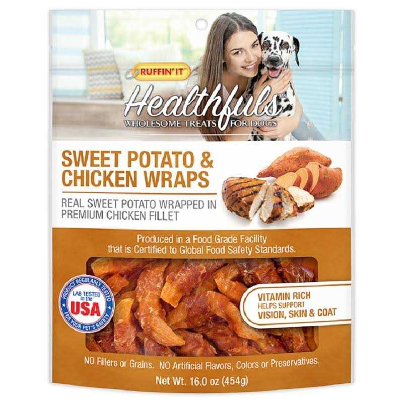 Sweet Potato & Chicken Wraps Dog Treats 16.0 oz H5836