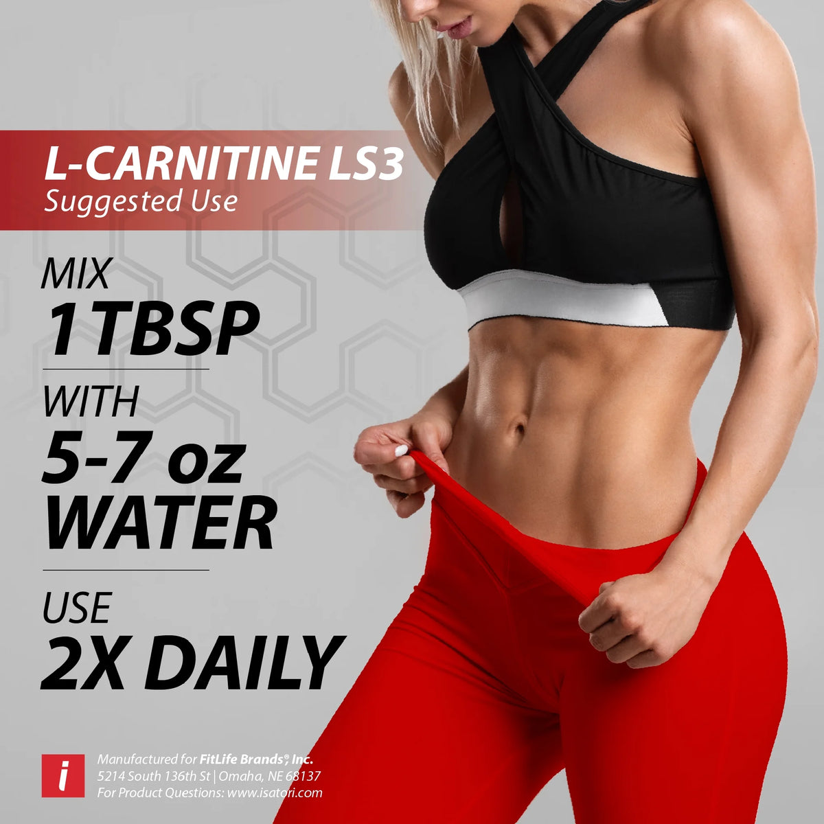 Strawberry Kiwi L-Carnitine Liquid 1500mg 32 Servings D29559