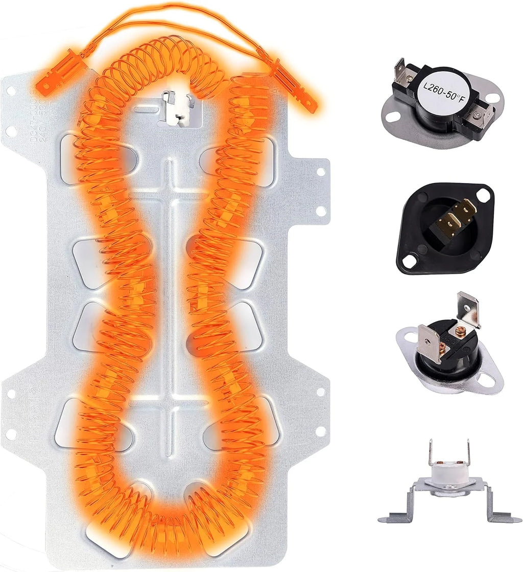 Dryer Heating Element & Fuses Q545