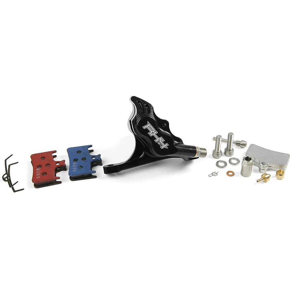 Black Rear Flat Mount Hydraulic Disc Brake Caliper Y4386