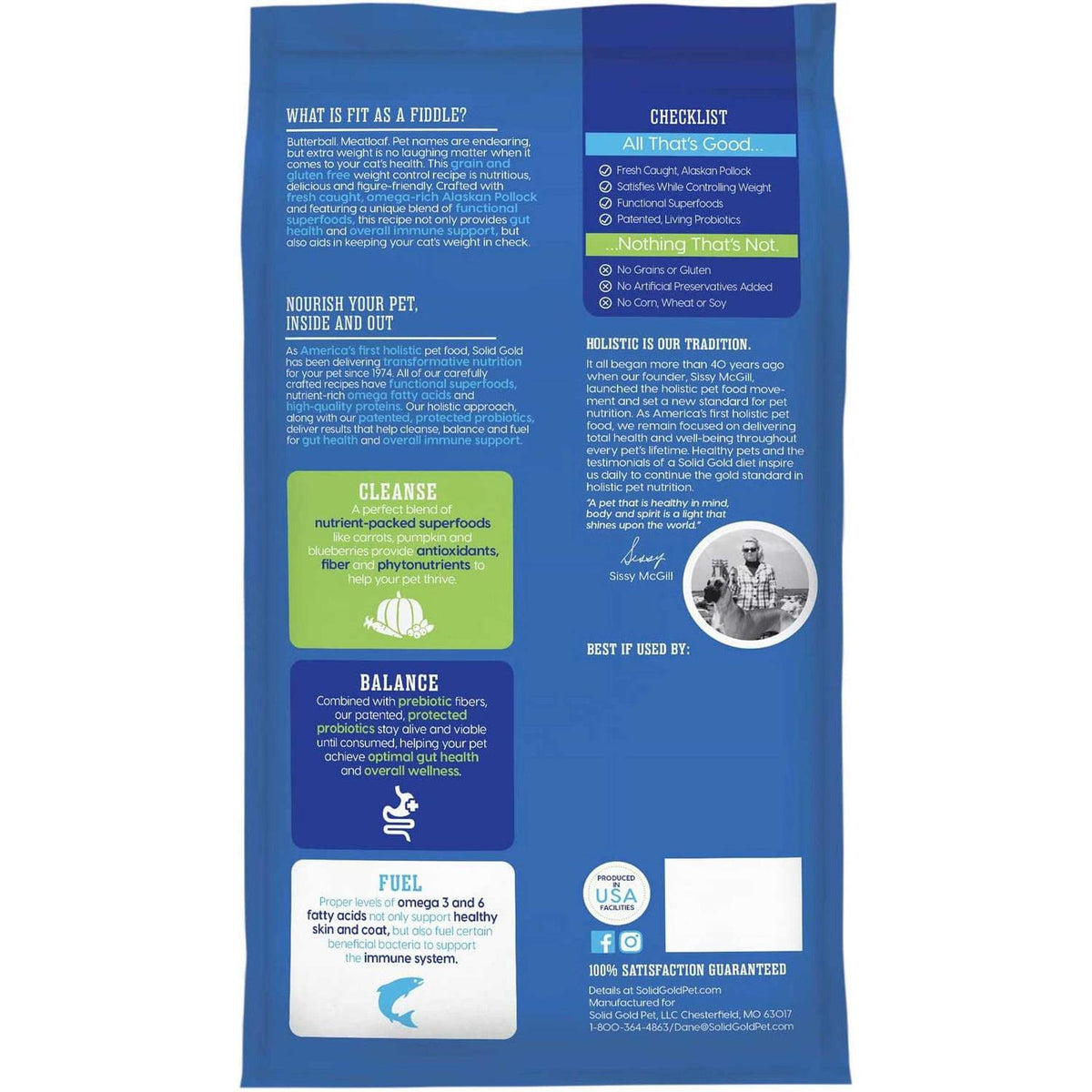 Grain-Free Alaskan Pollock Dry Cat Food M72224