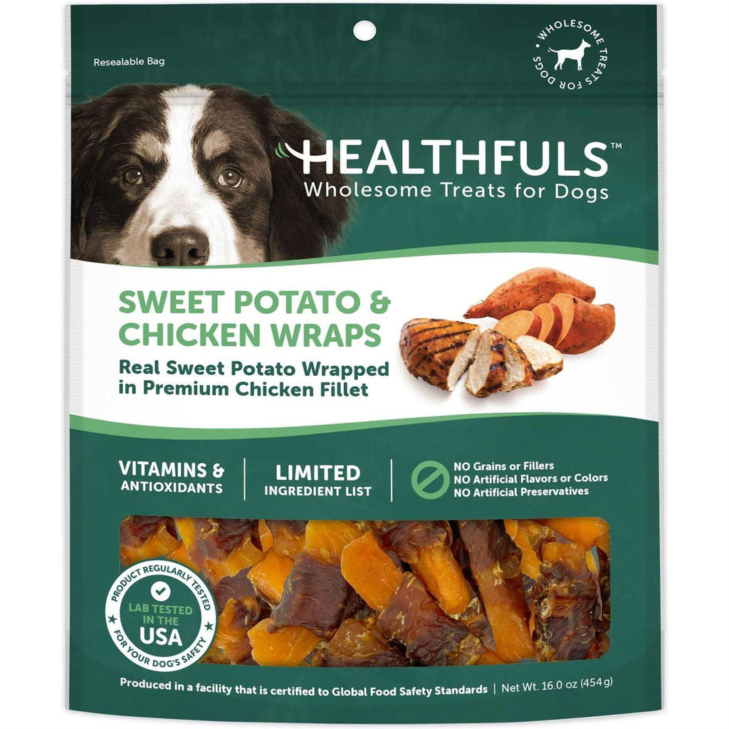 Sweet Potato & Chicken Wraps Dog Treats 16.0 oz H5836