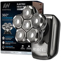 6D Blade Refills for Electric Head Shaver, Washable R9238