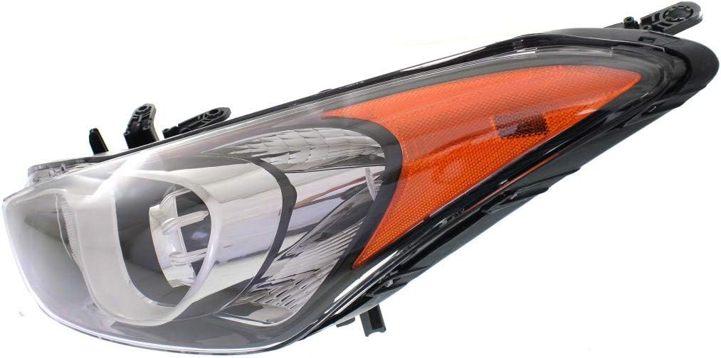 Headlight Assembly Passenger Side with Bulbs Y97349