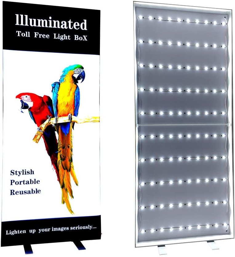 33”x78” Aluminum Frame LED Light Box for Poster P114