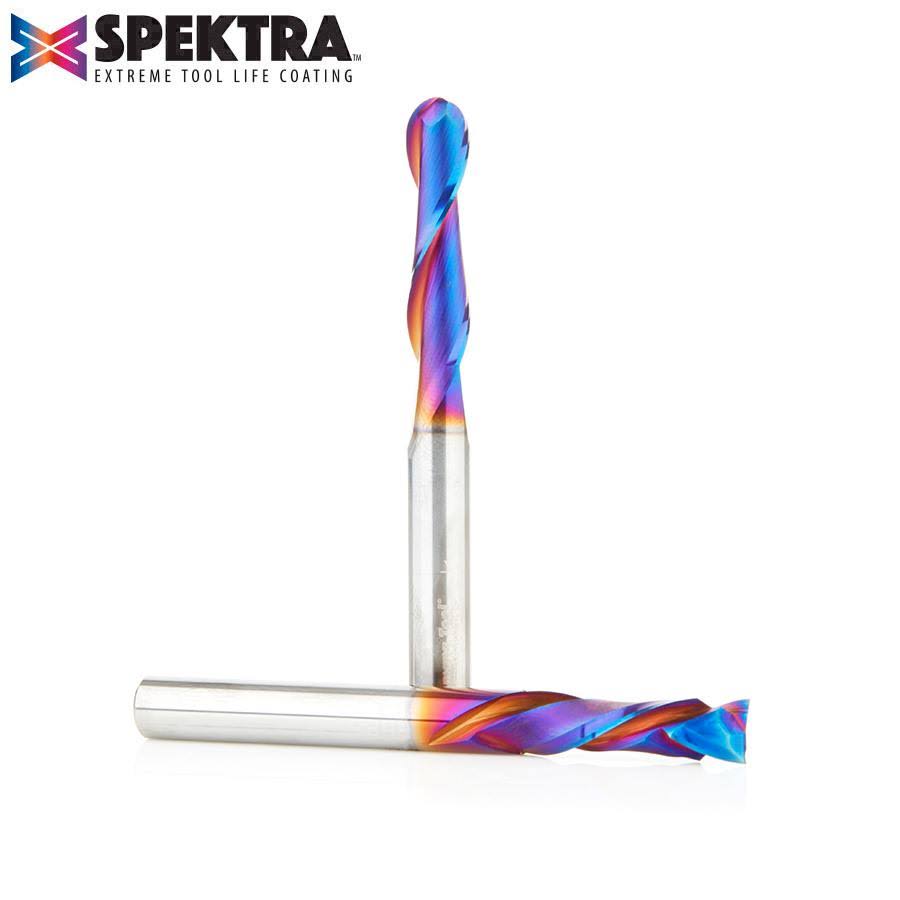 2-pc Solid Carbide CNC Router Bit Pack, 1/4 inch Shank U262