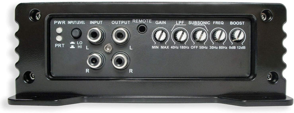 10 Thin Sub Box Passive Radiator Bundle with Amplifier & Amp Kit K481066