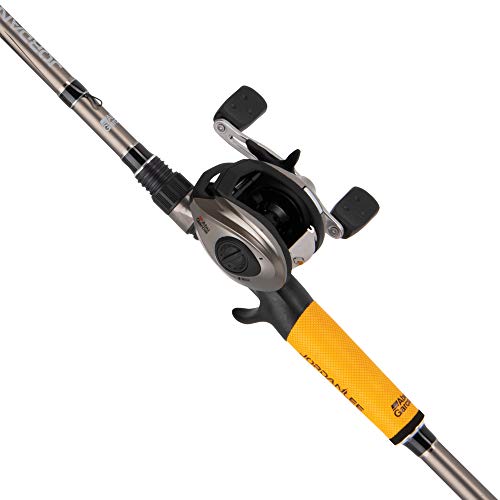 Low Profile Baitcast Reel and Fishing Rod Combo T699488