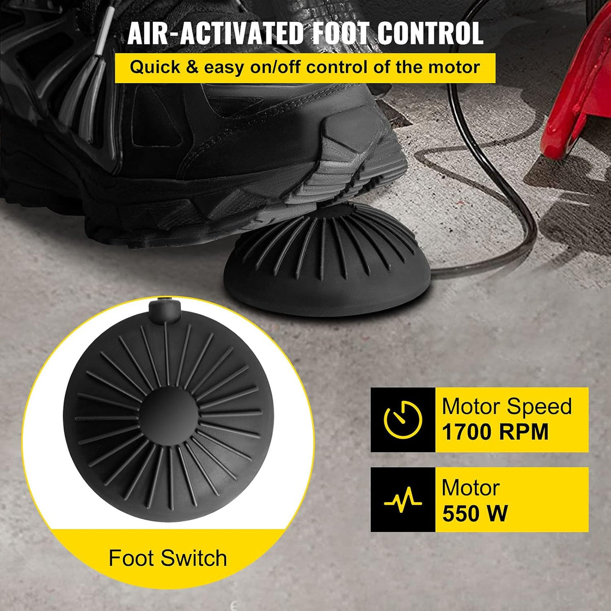 100 Ft x 1/2Inch Red Drain Cleaner Machine Z1626