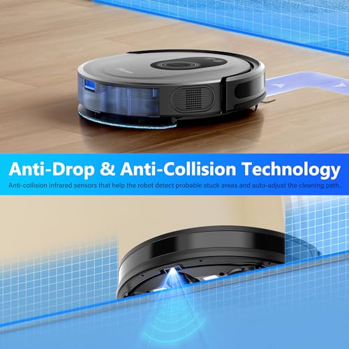 5000Pa Robot Vacuum and Mop Combo with Self-Charge O30681