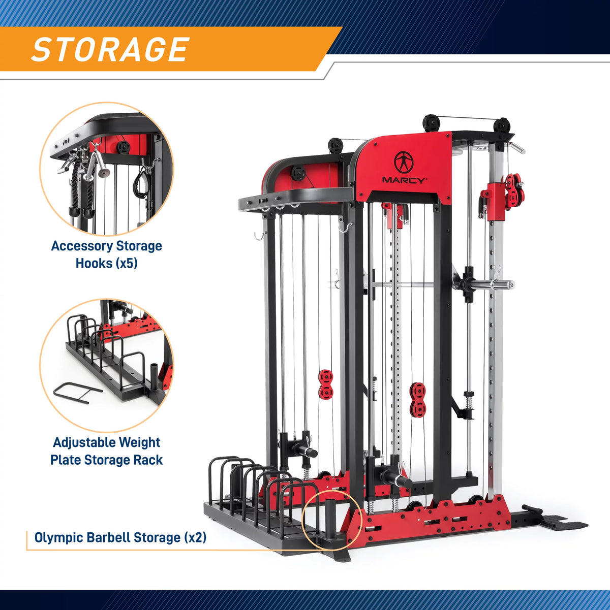 Smith Cage Home Gym System D10073