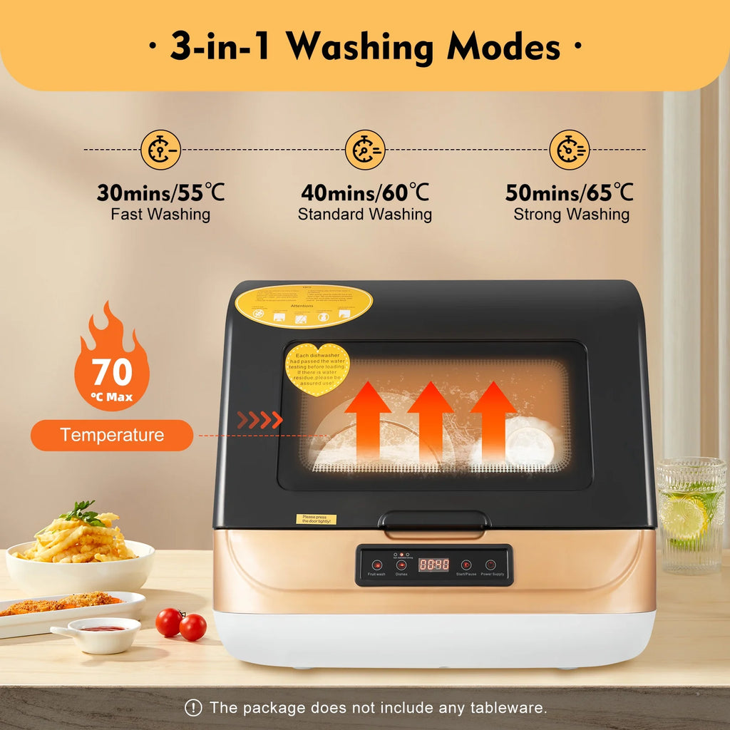 1200W Countertop Dishwasher Portable M71624