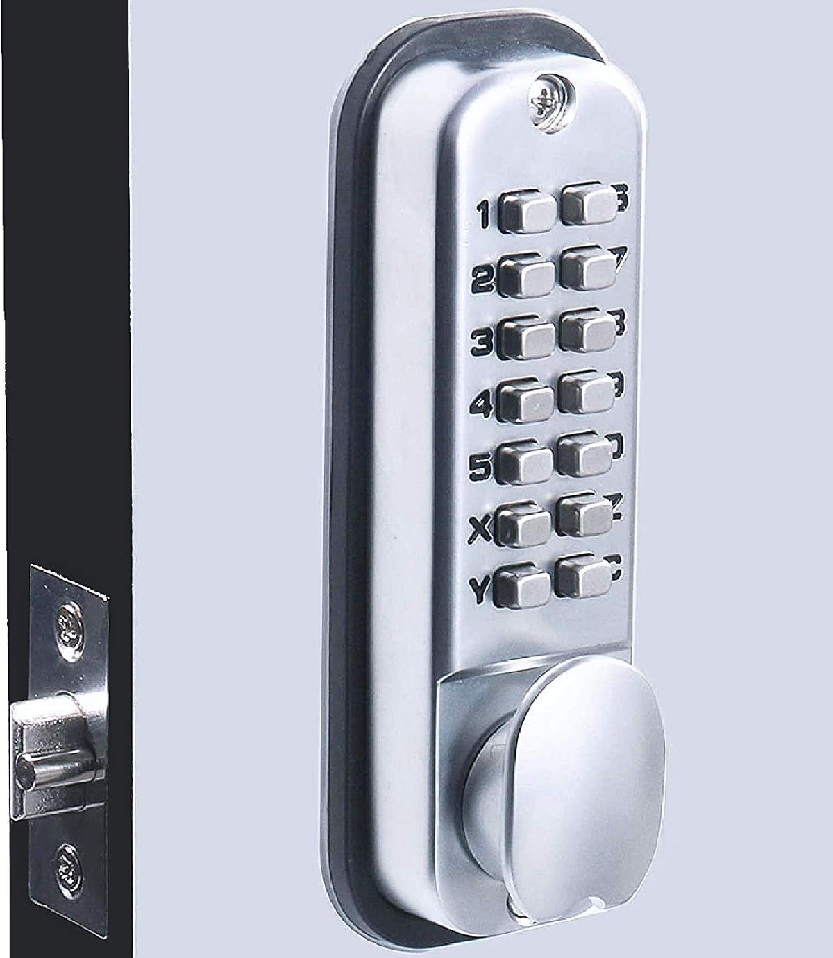Double Keypad Mechanical 14 Key Combination Lock Y8720