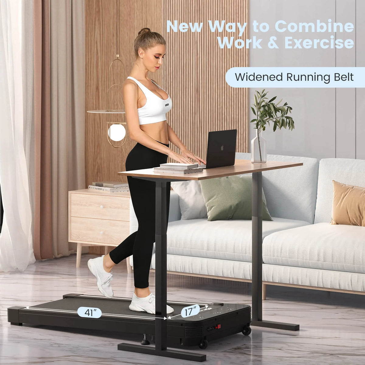 1HP Under-Desk Walking Treadmill G416852