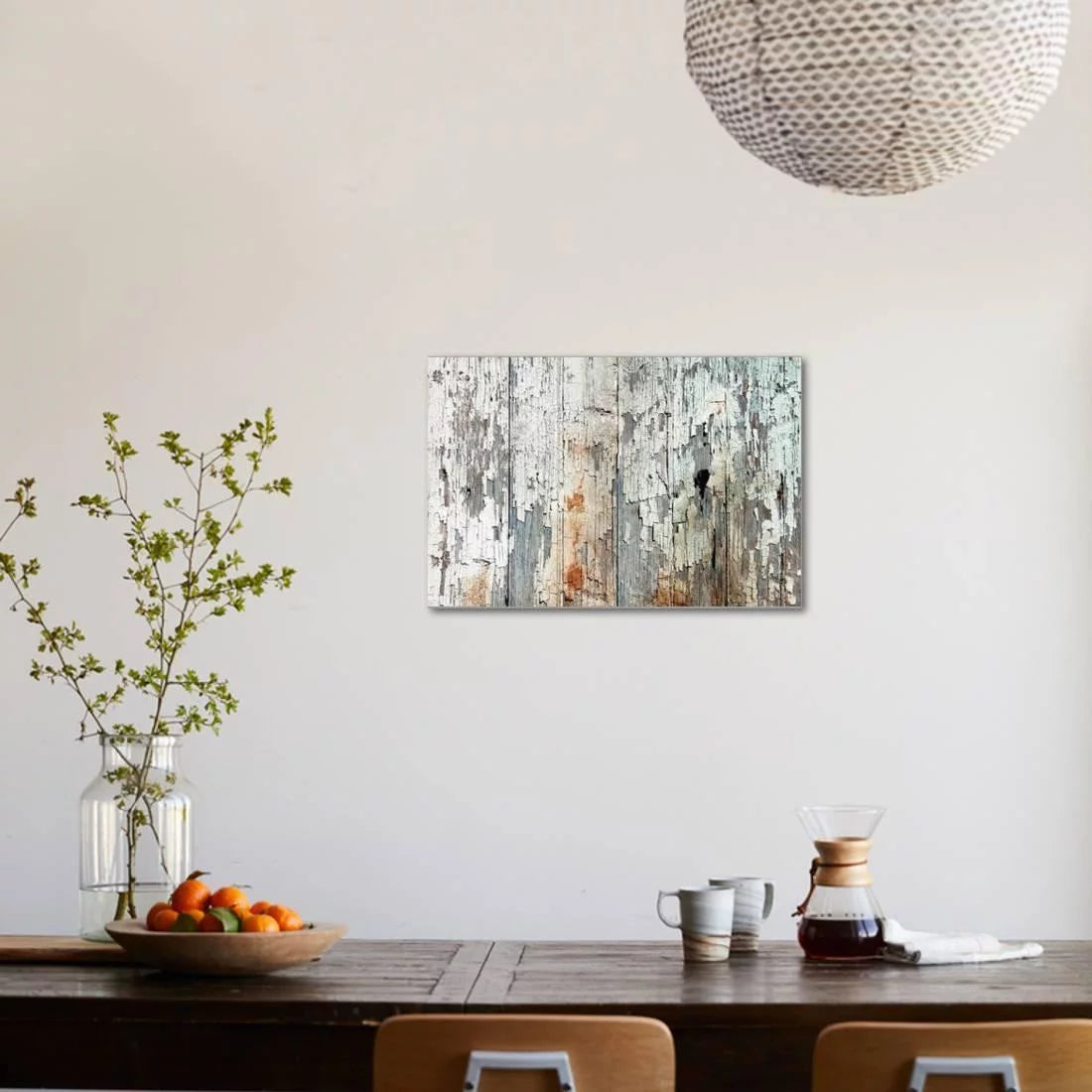 Wood Planks Stretched Canvas Wall Art G982253