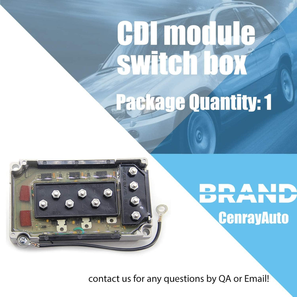 2pcs CDI Module Switch Box Replacement for Mercury Outboard Motor Power Pack N80926