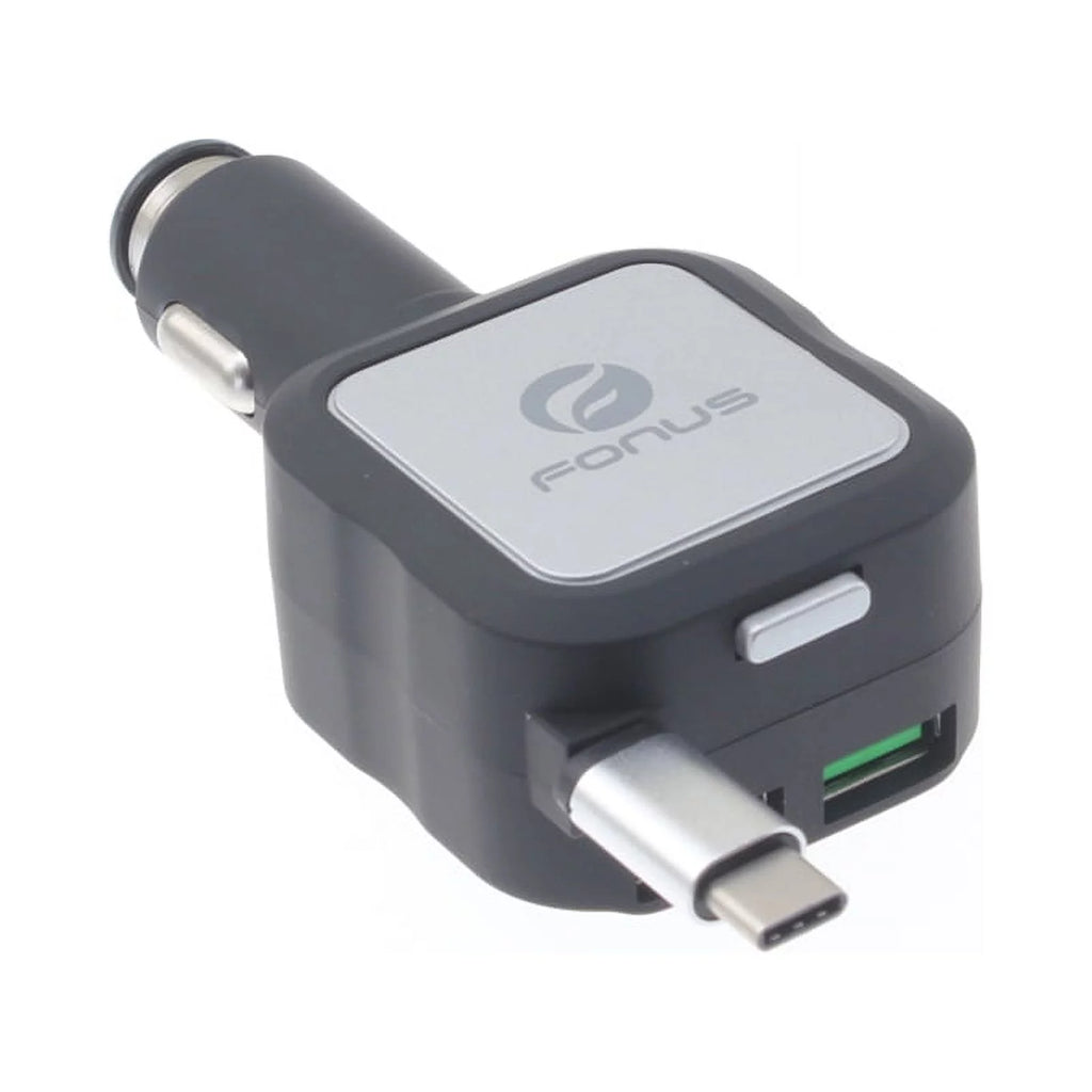 Retractable Mono Earphone with Car Charger D523999