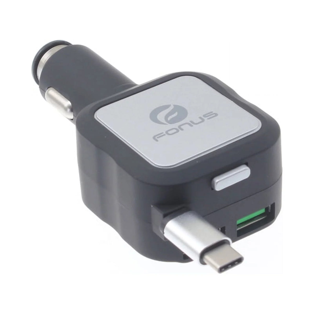 Retractable Mono Earphone with Car Charger D523999