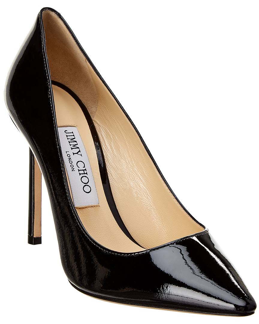Black Patent Leather Pumps A52475