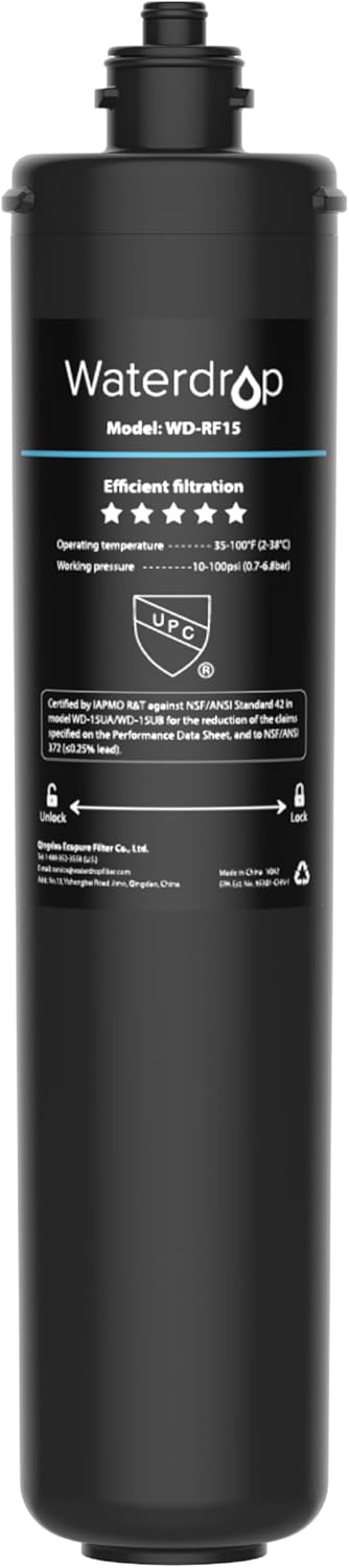 Under Sink Water Filter System and Replacement Filter Cartridge L7128