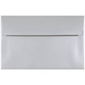 A9 Metallic Invitation Envelopes, 5.75 x 8.75, Silver, Bulk 1000/Carton W29660