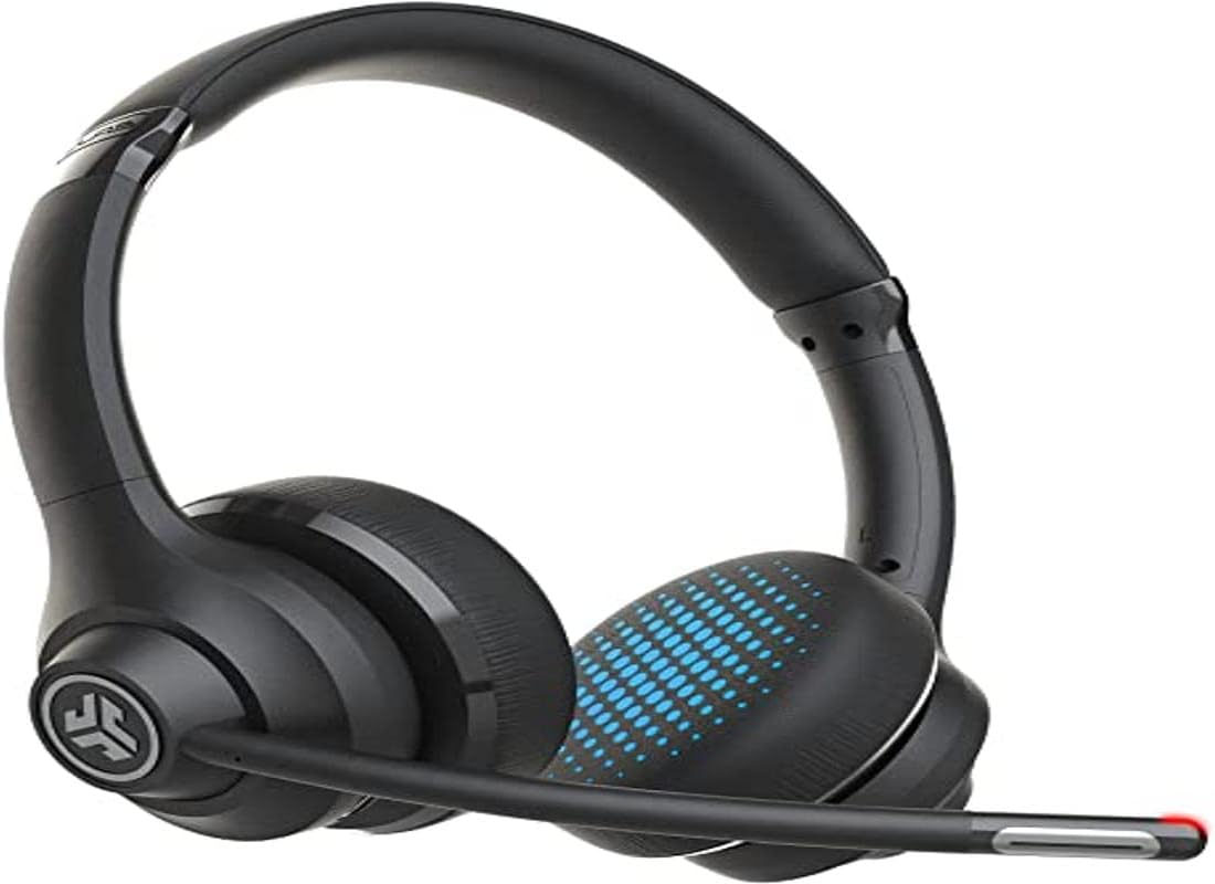 Wireless or Wired Over-Ear Headset with 60+ Hours Bluetooth Playtime, Removable Earcup M6260