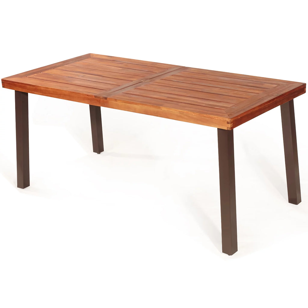 Acacia Wood Rectangular Dining Table K702196