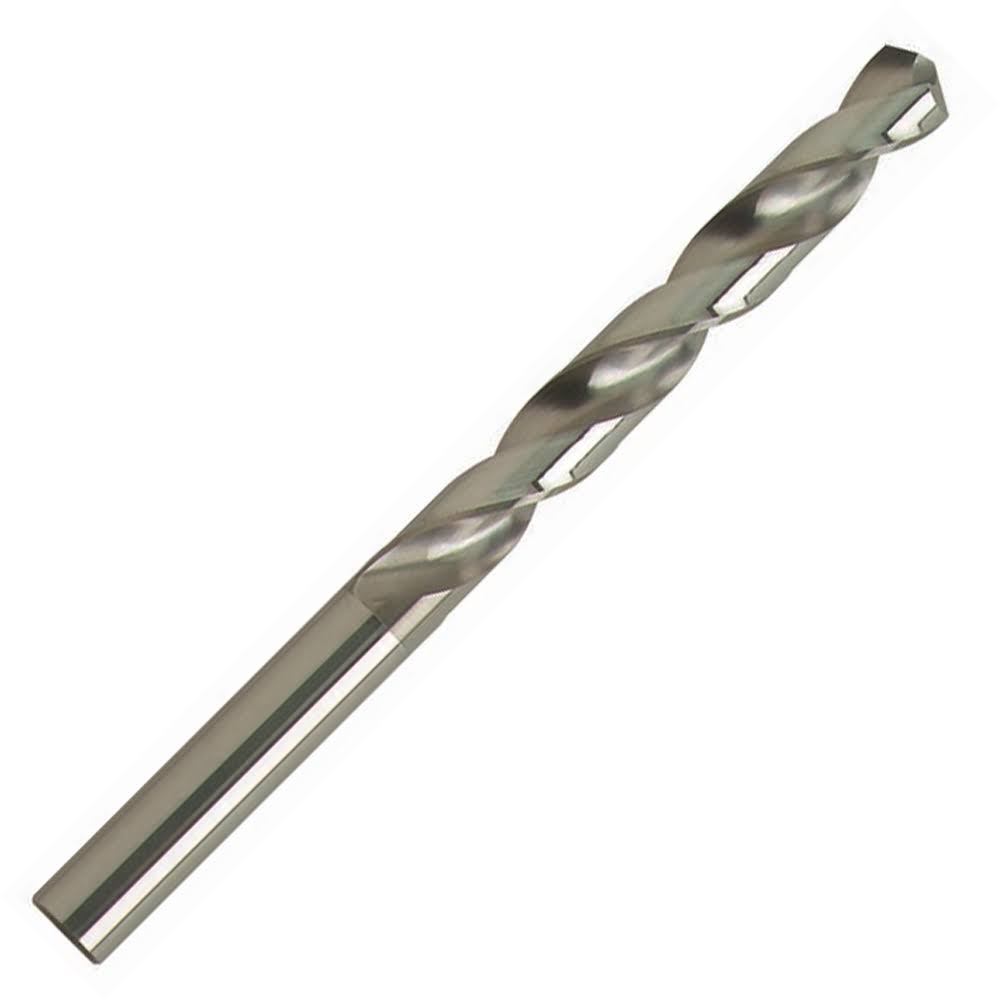 8.7mm Diameter Carbide Jobber Length Drill, Bright Finish, 81mm LOC, 125mm OAL O73237