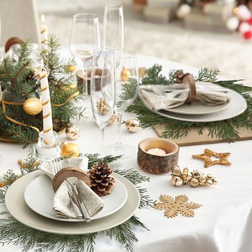 Round Christmas Placemats Set of 6 I753999
