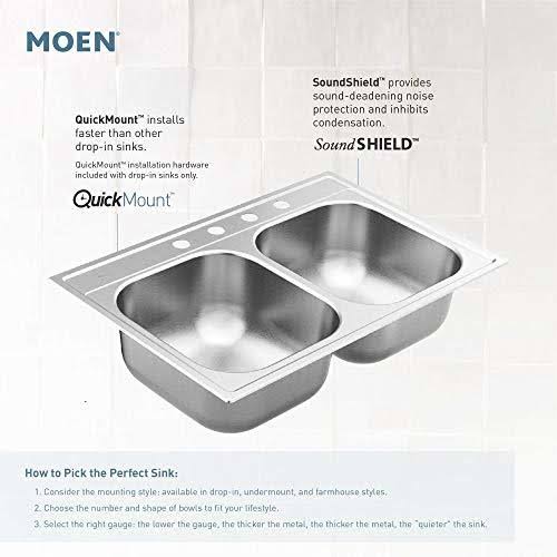 23-1/2 inch Undermount Single Basin Stainless Steel Kitchen Sink F9599