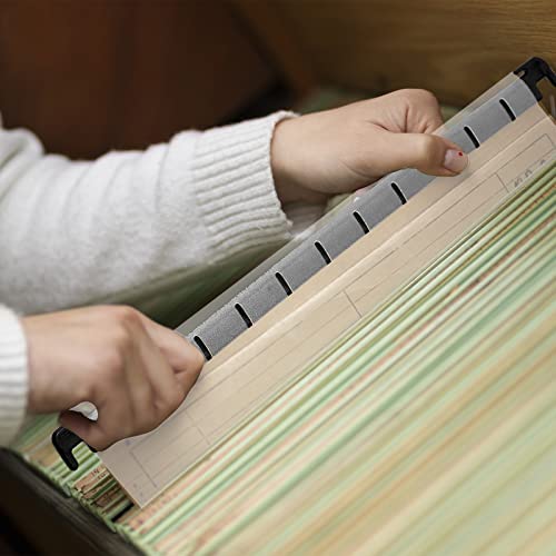 Clear Plastic Hanging File Folders (20, Transparent) E758326