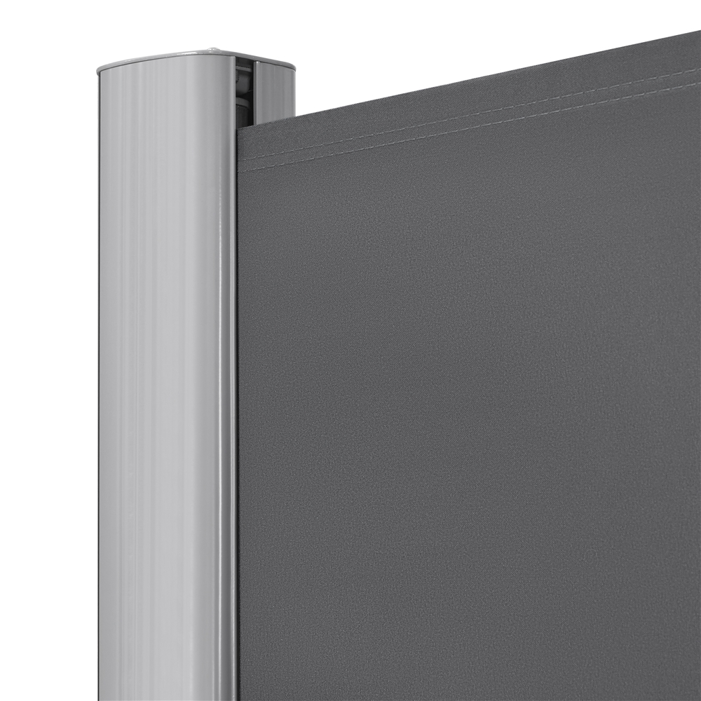 118 x 71" Retractable Side Awning, Dark Gray S316033