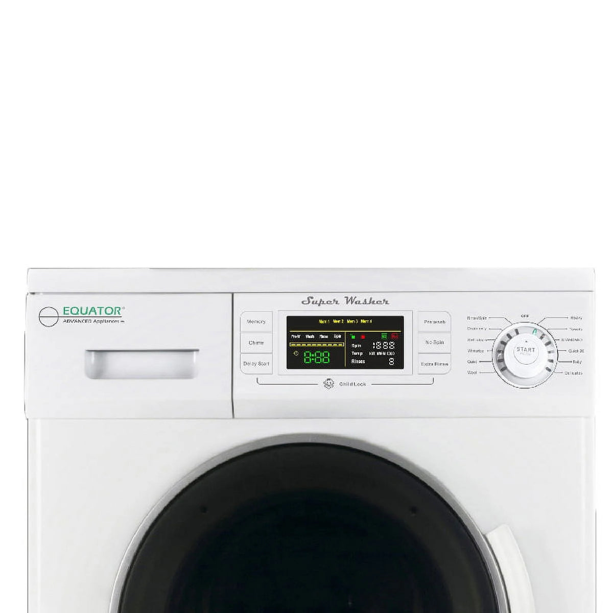 110V Compact Washer and Vented Sensor Dryer Set N913