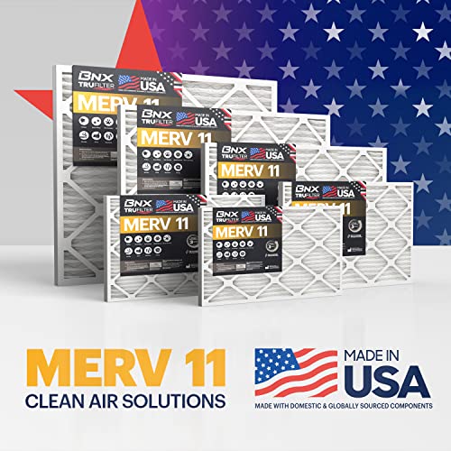 20x20x1 MERV 11 Pleated Air Filter 6-Pack R9827