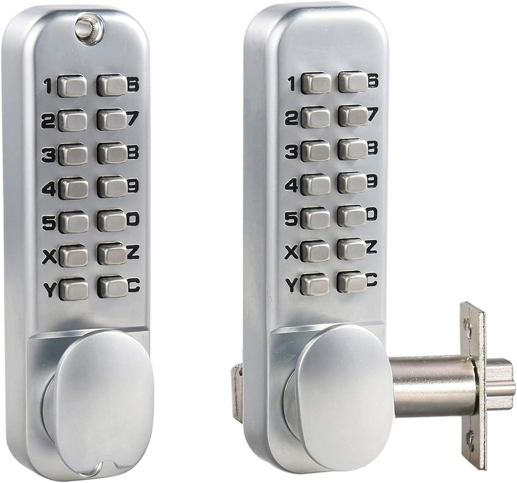 Double Keypad Mechanical 14 Key Combination Lock Y8720