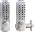 Double Keypad Mechanical 14 Key Combination Lock Y8720