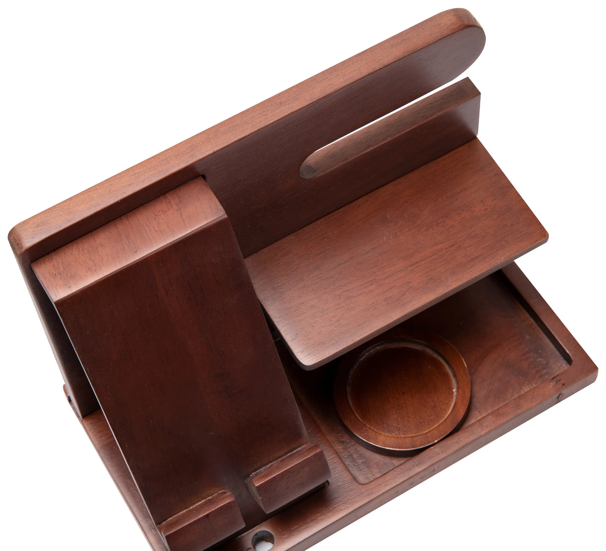 Wood Cell Phone Holder Organizer U911