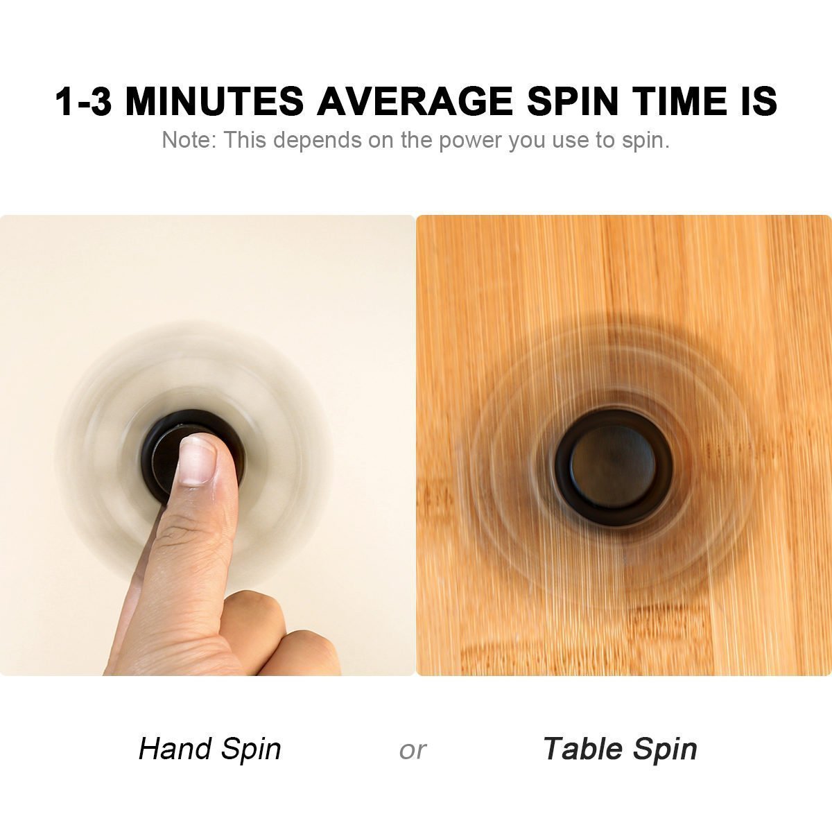 Black Hand Spinner L7909