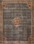 Cobalt Blue Spice 2.5' x 7'6 Rug U39486