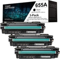 3 Pack Black Toner Cartridge X453474