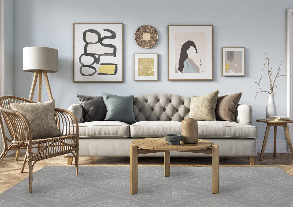 Grey Area Rug M503842