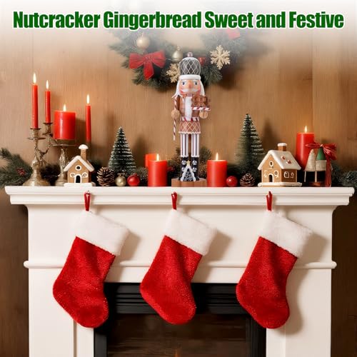 14.4 Inch Wooden Christmas Nutcracker Figure S9446