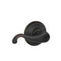 Aged Bronze Keyed Door Lever K843