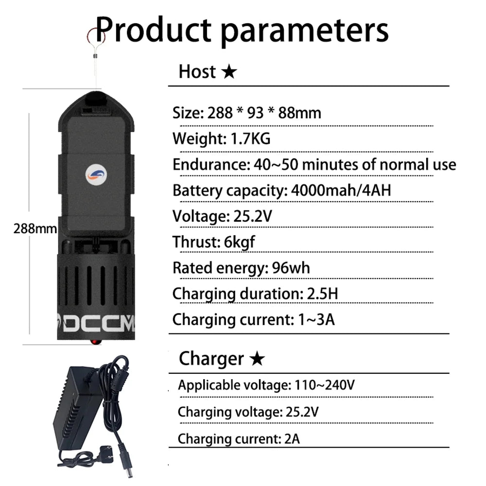 Electric Underwater Scooter 20M Waterproof J69008
