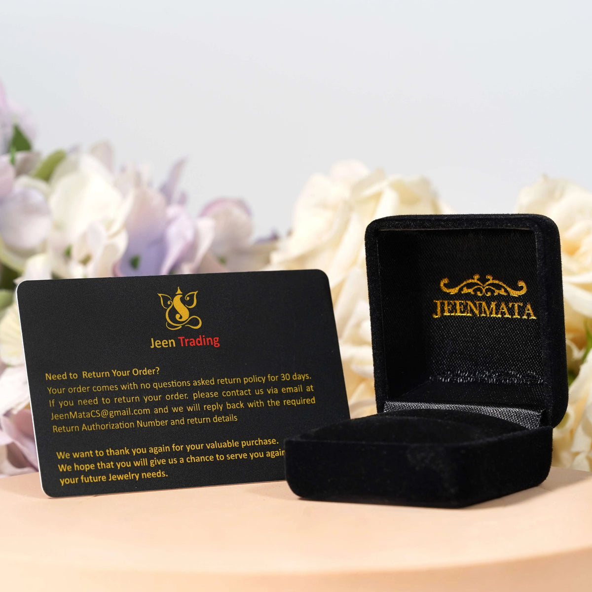 18K White Gold Plating over Silver Cushion Cut Black Diamond and Moissanite Wedding Ring Set P159608